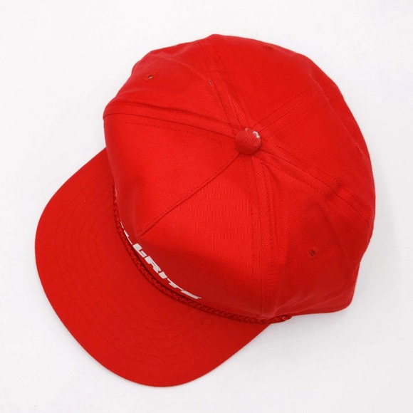 Vintage Fill-Rite Snapback Trucker Hat 90s Work Cap Industrial Advertising Red - Picture 4 of 9